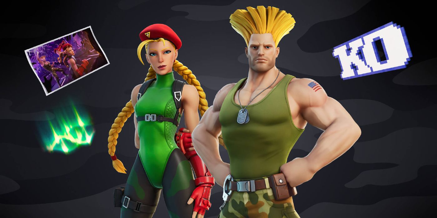 Cammy Skin Gameplay + Review in Fortnite (Street Fighter Crossover