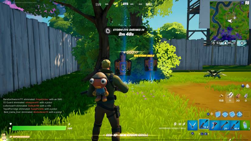 fortnite target dummies