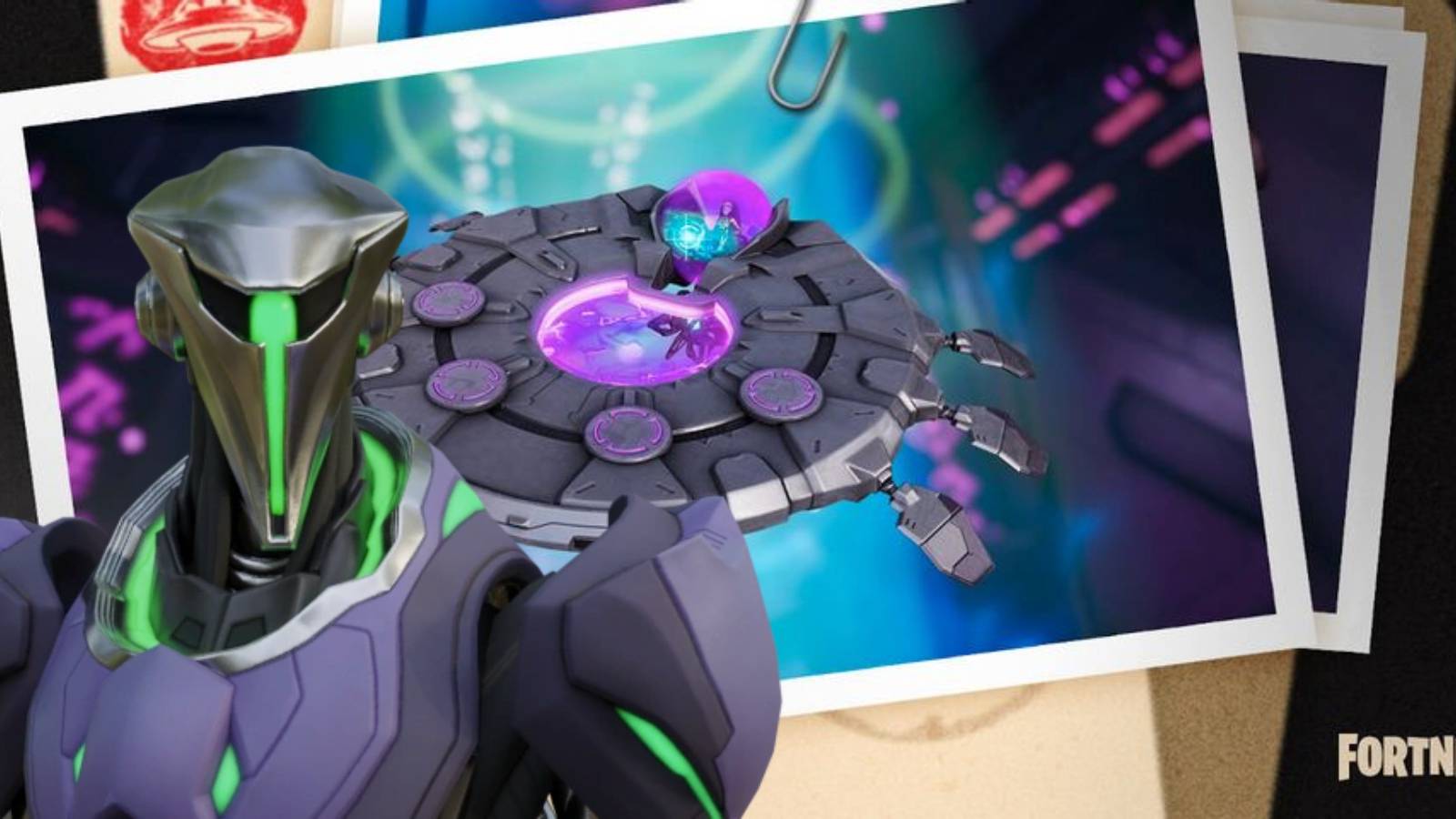 fortnite trespasser ufo