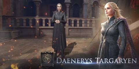screenshot of daenerys from game of thrones winter is coming