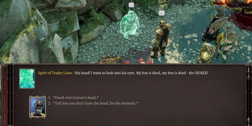 Liam demanding Garvan's head