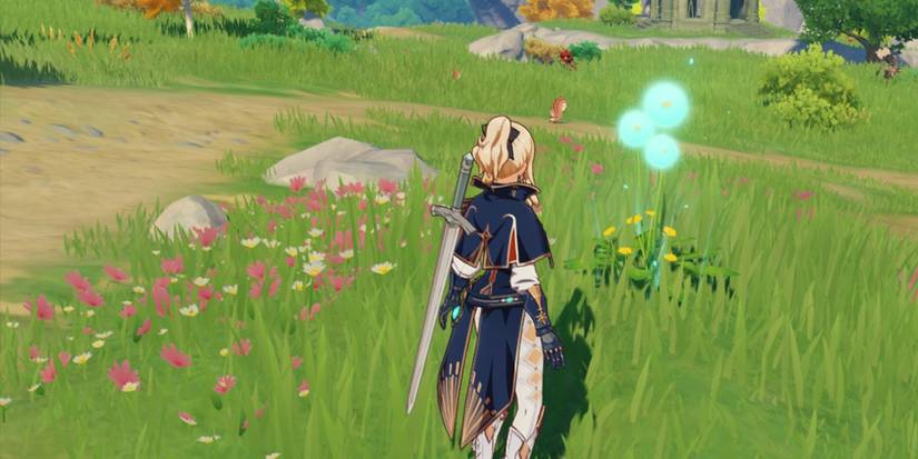 genshin impact dandelion seed local specialty jean