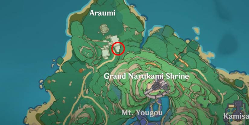 genshin impact special treasure clue location