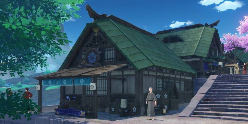 genshin impact naganohara fireworks ryuunosuke hinamizaka inazuma city