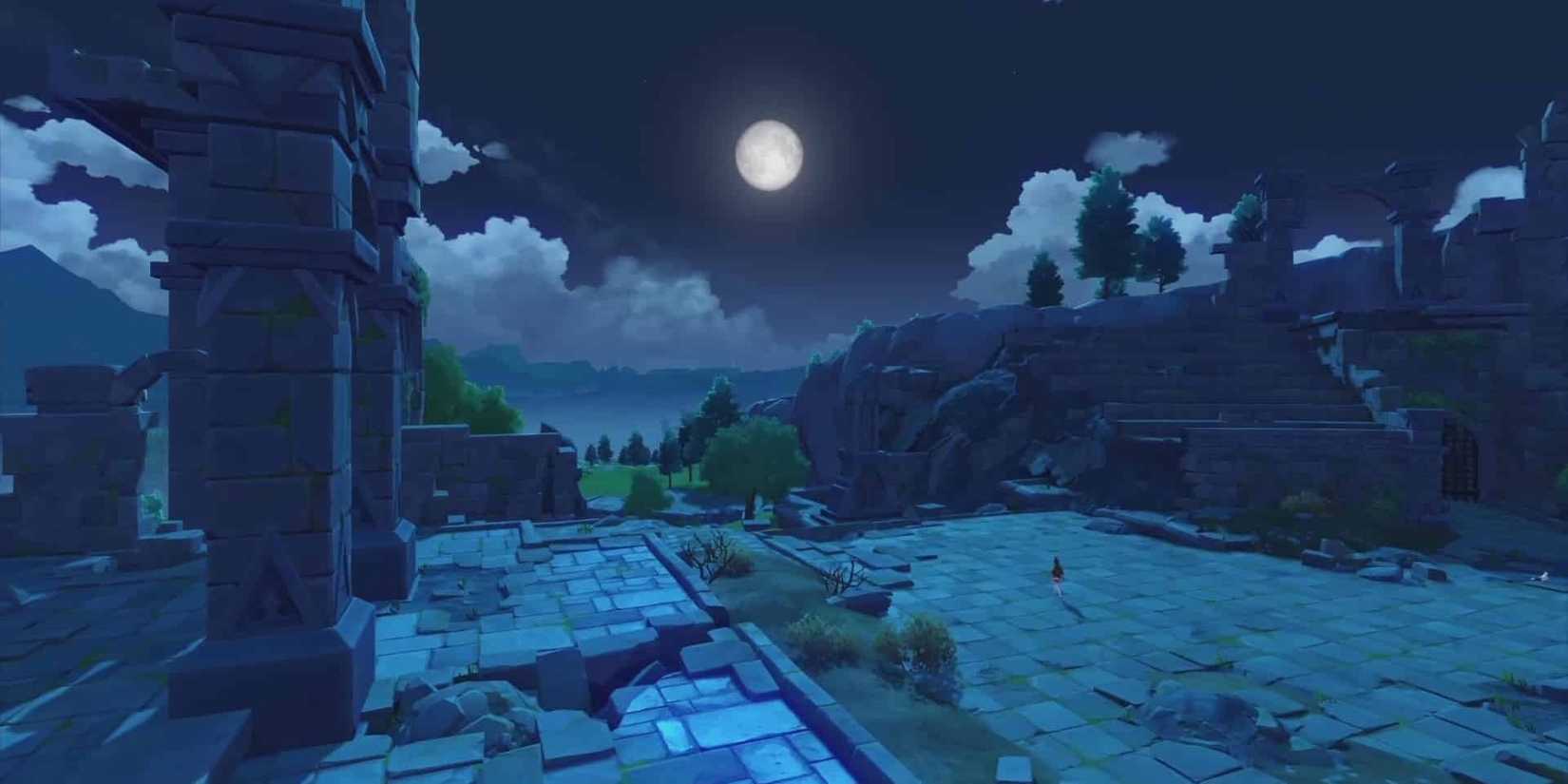 genshin impact wolvendom ruins