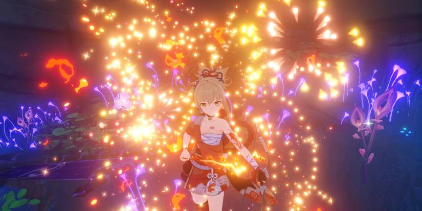 genshin impact yoimiya naku weed fireworks