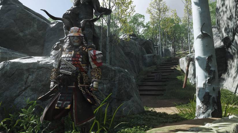 ghost of tsushima - god of war armor