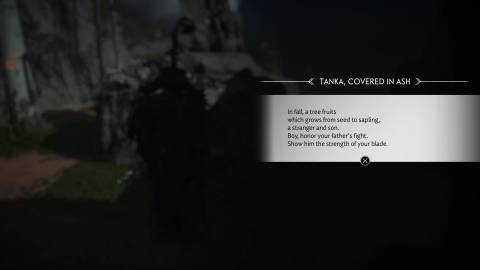ghost of tsushima - shrine of ash riddle