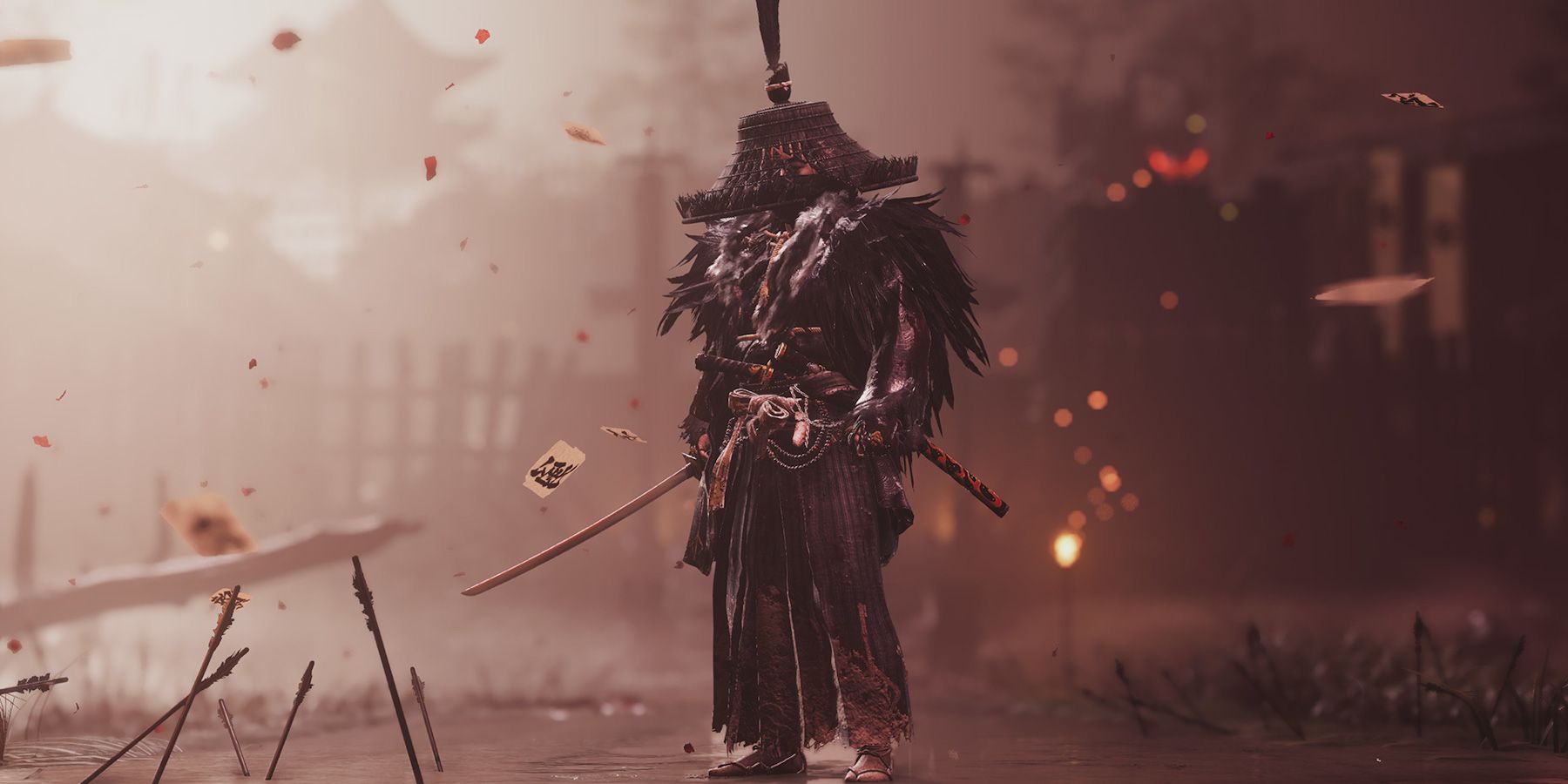 ghost of tsushima blood stained shrine puzzle