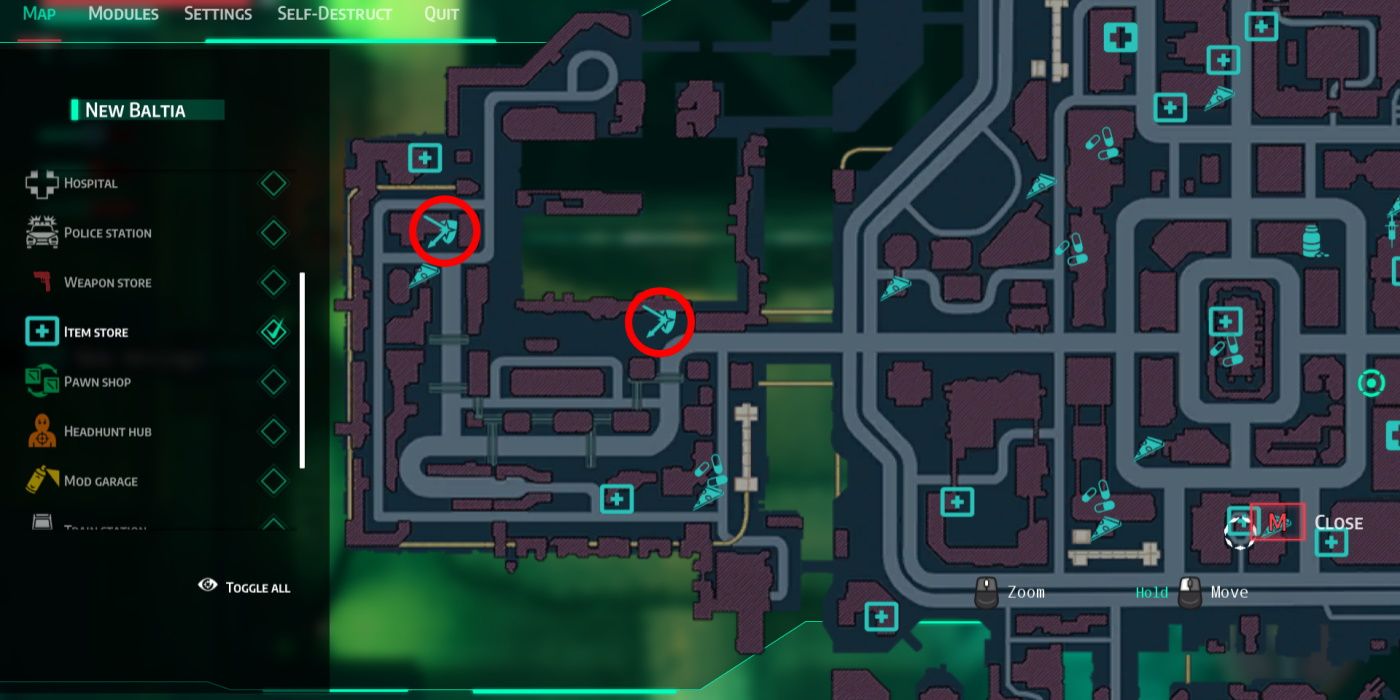 glitchpunk map early access zoomed in