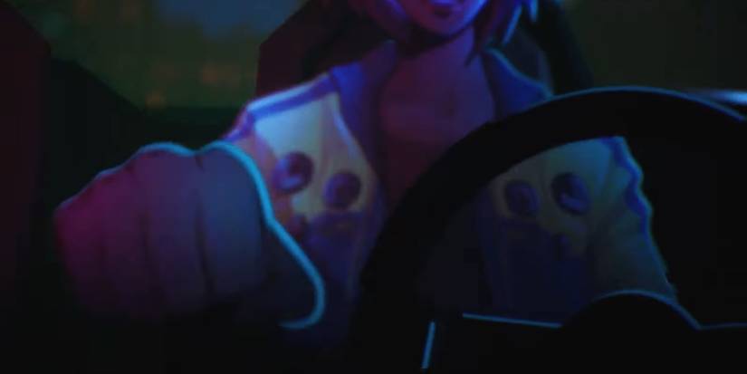 glitchpunk trailer female protagonist in vehicle