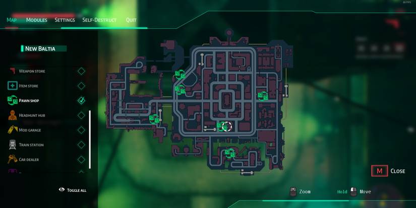 glitchpunk new baltia map early access module item upgrades