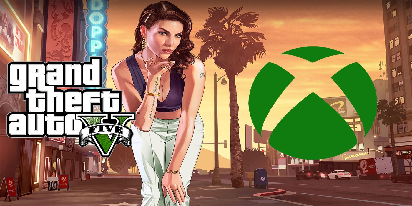 Grand Theft Auto key art with Xbox logo