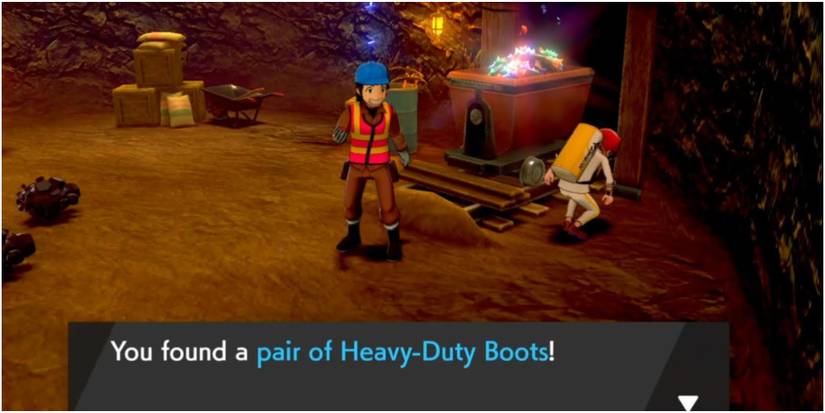 heavy duty boots pokemon sword and shield