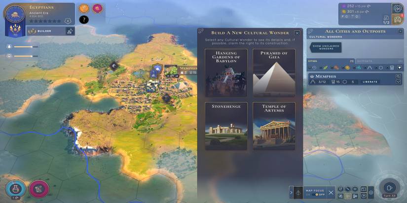 Cultural Wonder selection