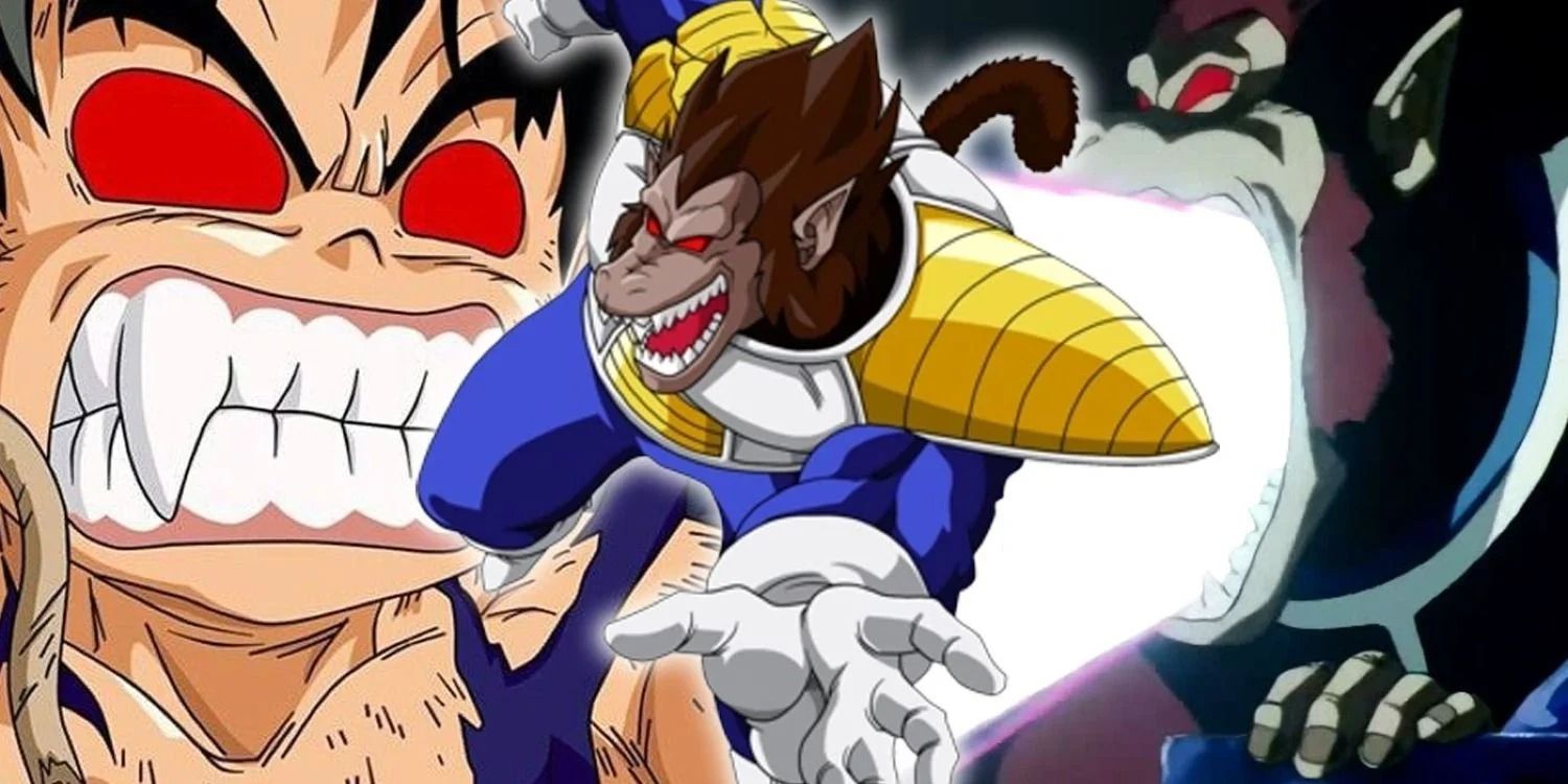 Great Ape  Great ape, Dragon ball artwork, Dragon ball art