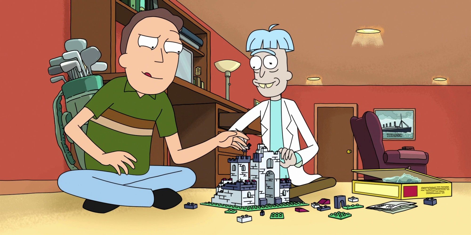 jerry and doofus rick in rick and morty