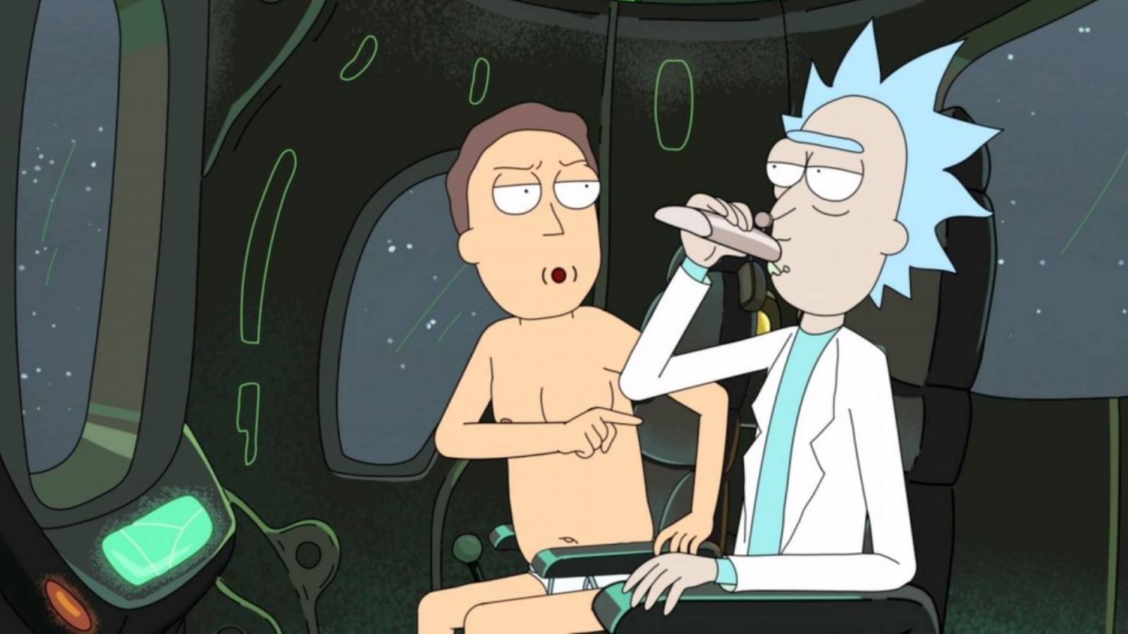 jerry-and-rick-in-a-space-ship-1