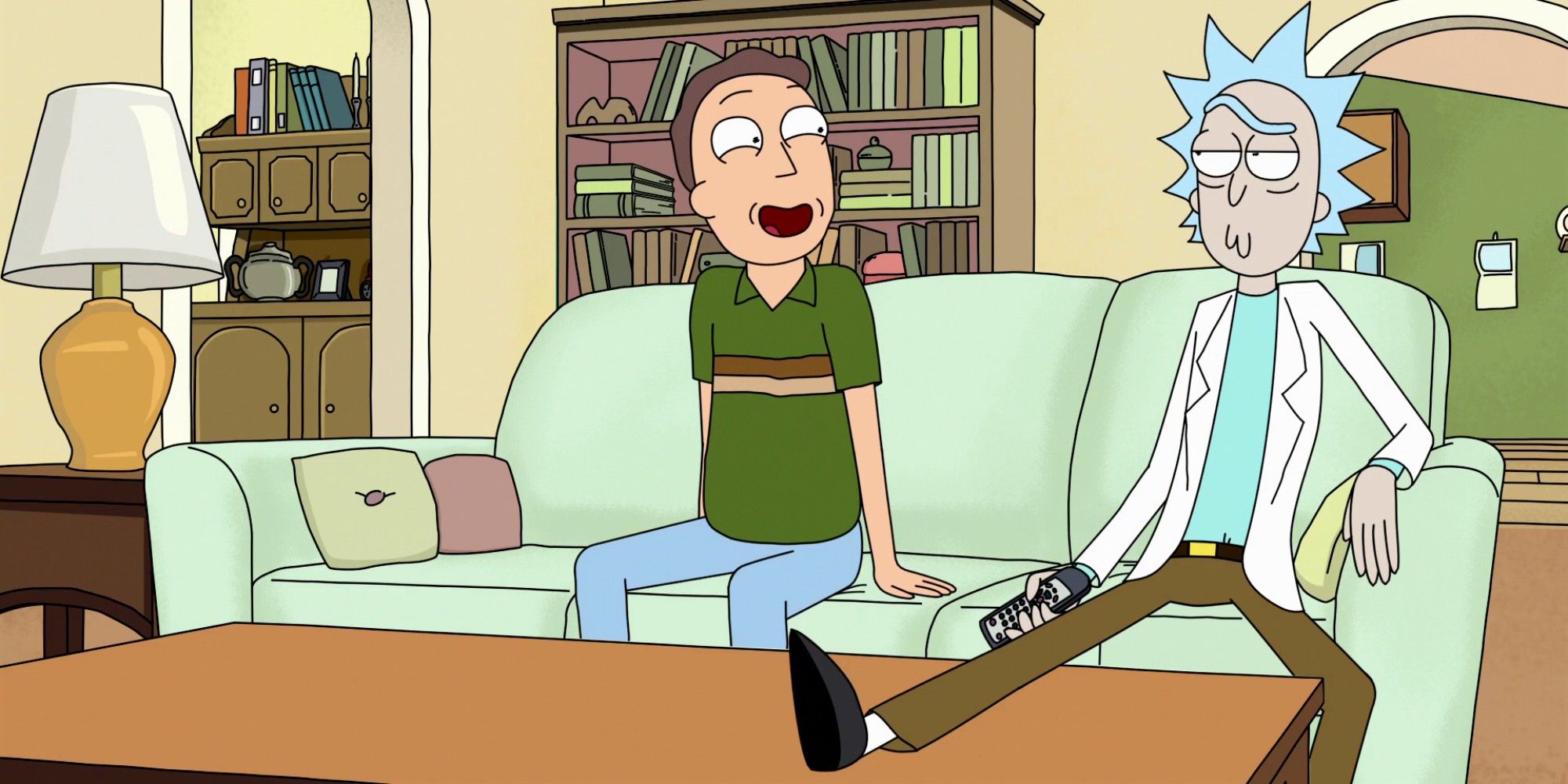 jerry and rick in rick and morty