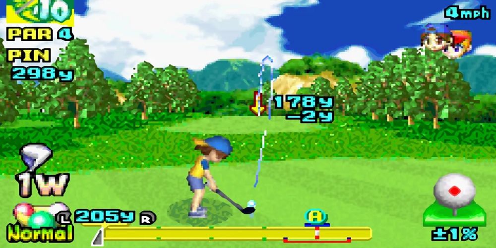 Mario Golf: Advance Tour for the Game Boy Advance