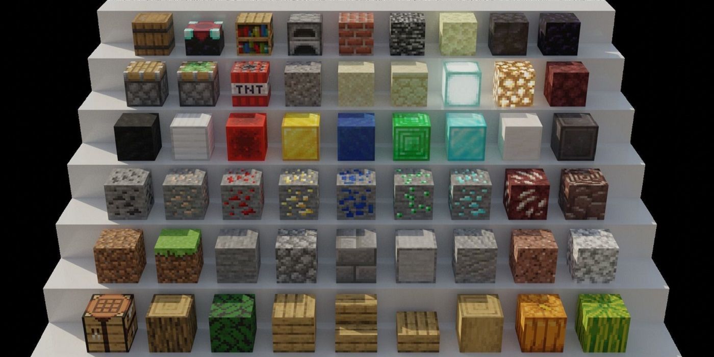 These Are Minecraft's 30 Original Blocks 