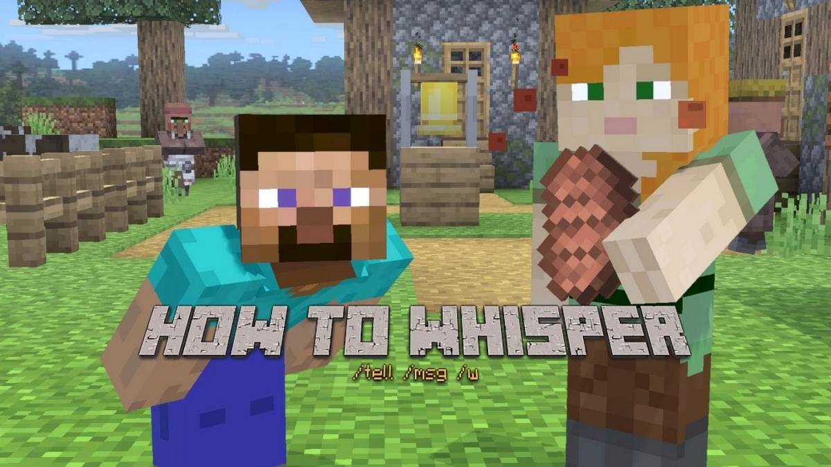 Minecraft /tell command guide