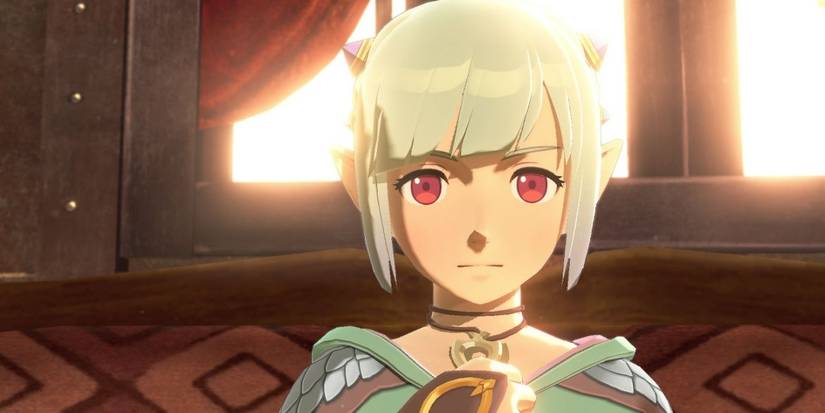 Close-up of Ena in Monster Hunter Stories 2