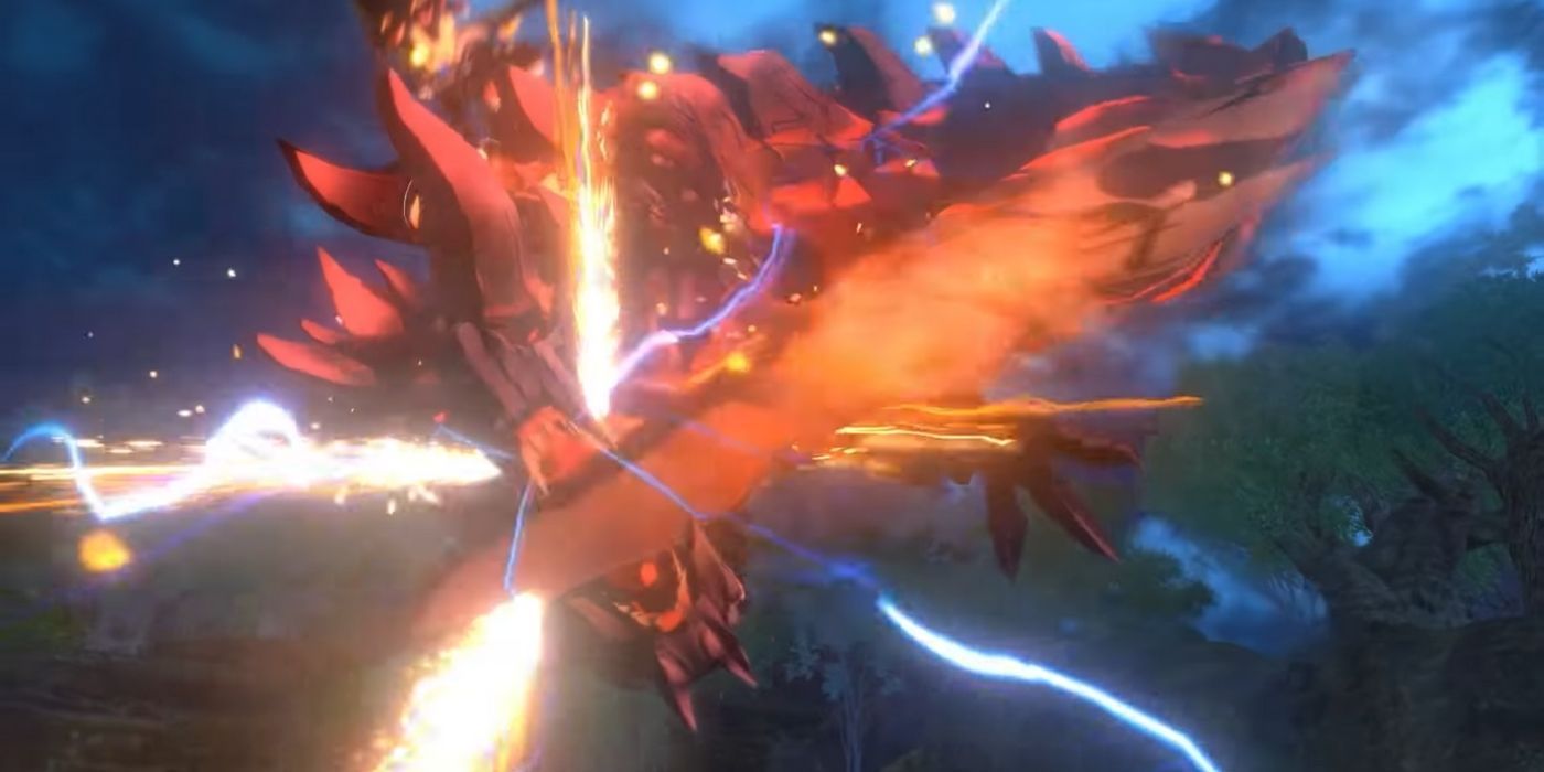 monster hunter stories 2 hellblade glavenus attack