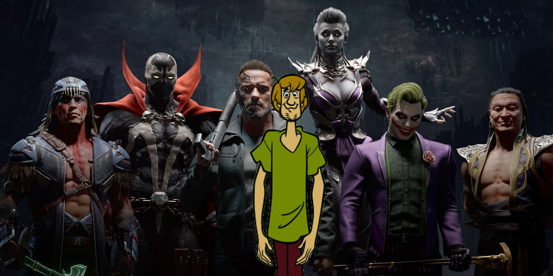 mk12 netherrealm warner bros scooby doo ultra instinct shaggy meme