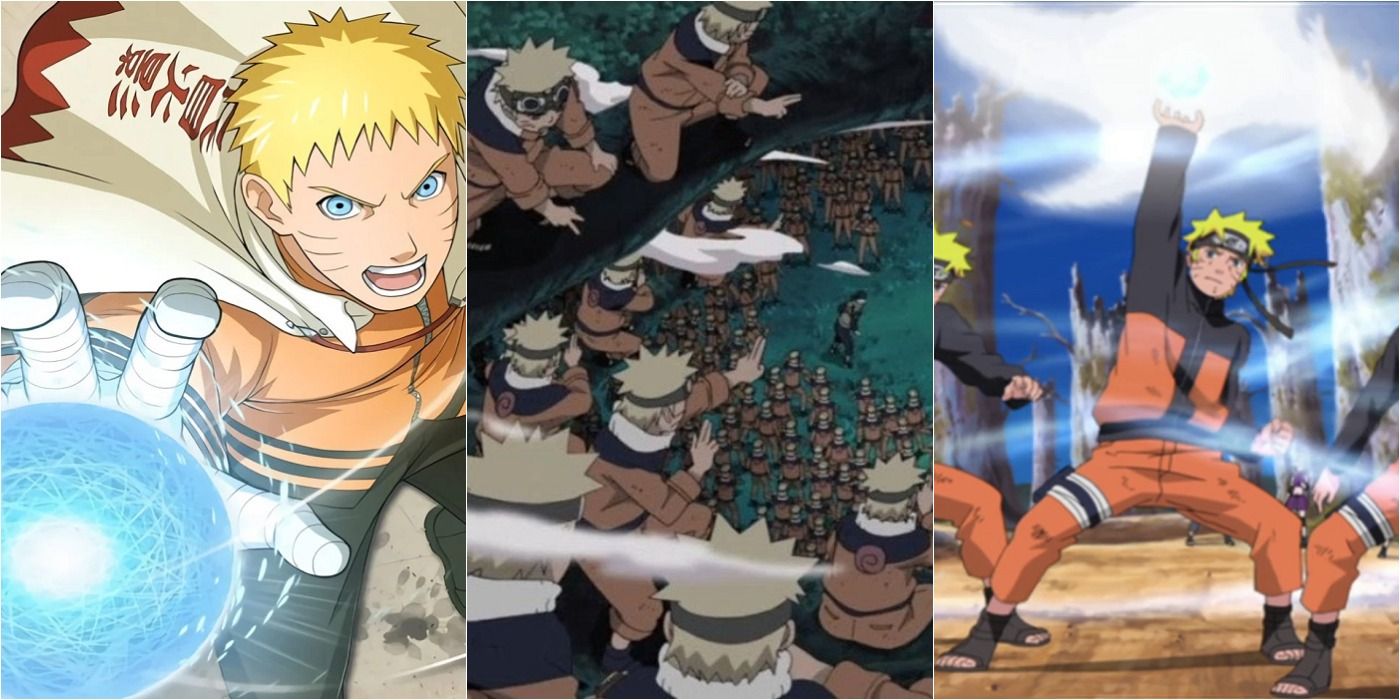Os 10 melhores jutsus em Naruto