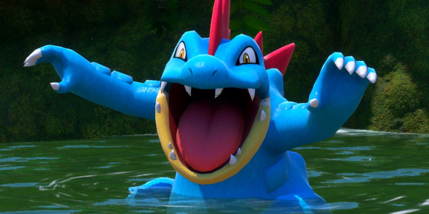 Where to find Feraligatr in New Pokemon Snap