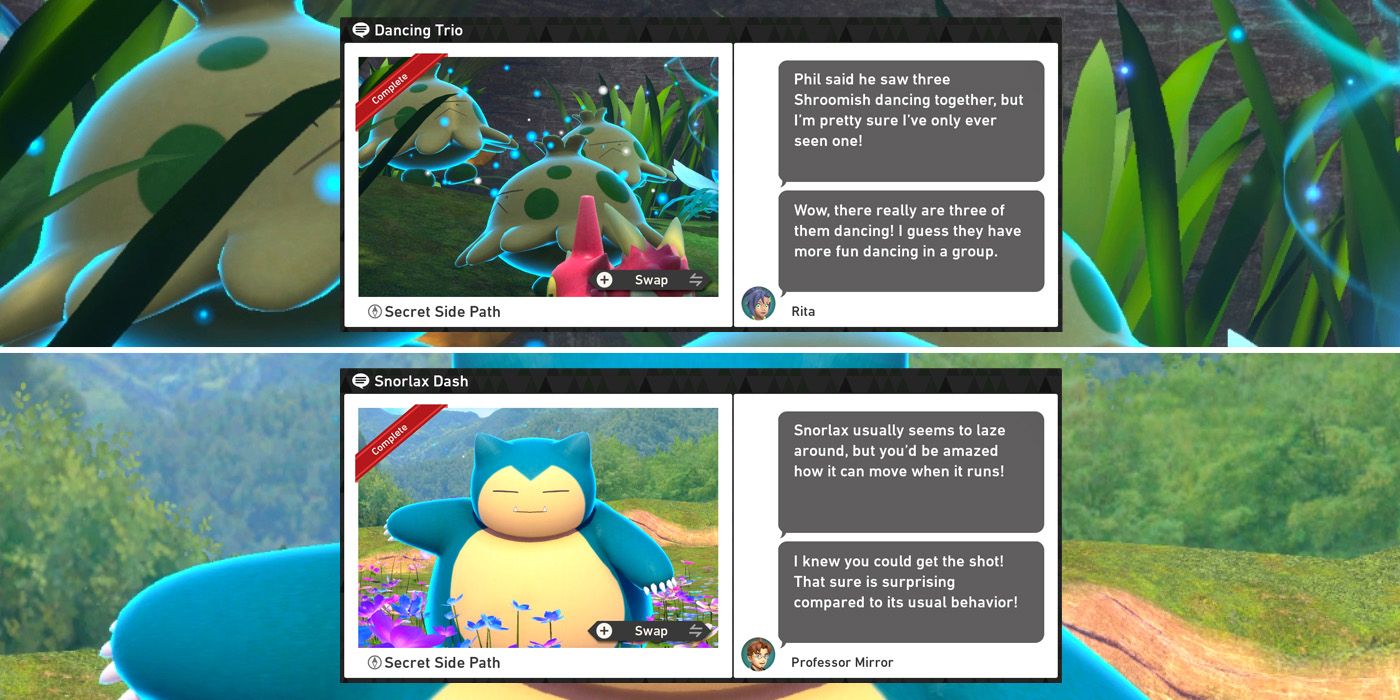 New Pokemon Snap Every Request In Secret Side Path (Day) & How To Complete Them