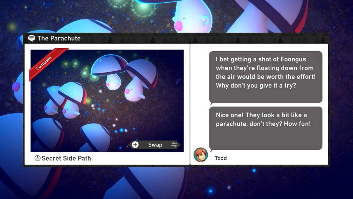 New Pokemon Snap: How To Complete The Parachute Request In Secret Side ...