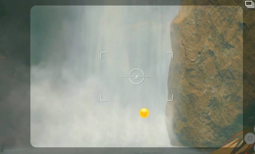 new pokemon snap waterfall