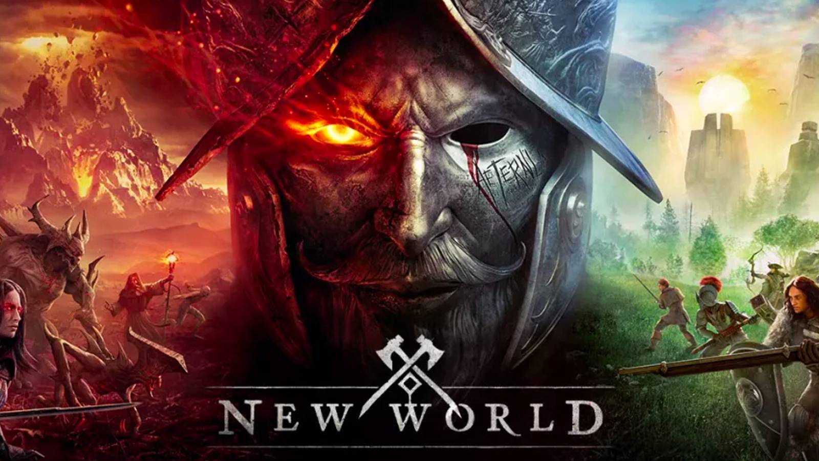 new world key art