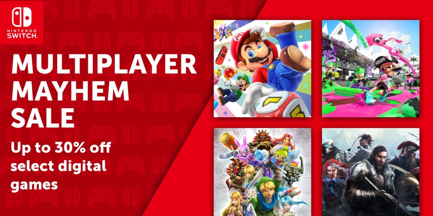 The Best Switch Deals at the Nintendo eShop s Multiplayer Mayhem Sale