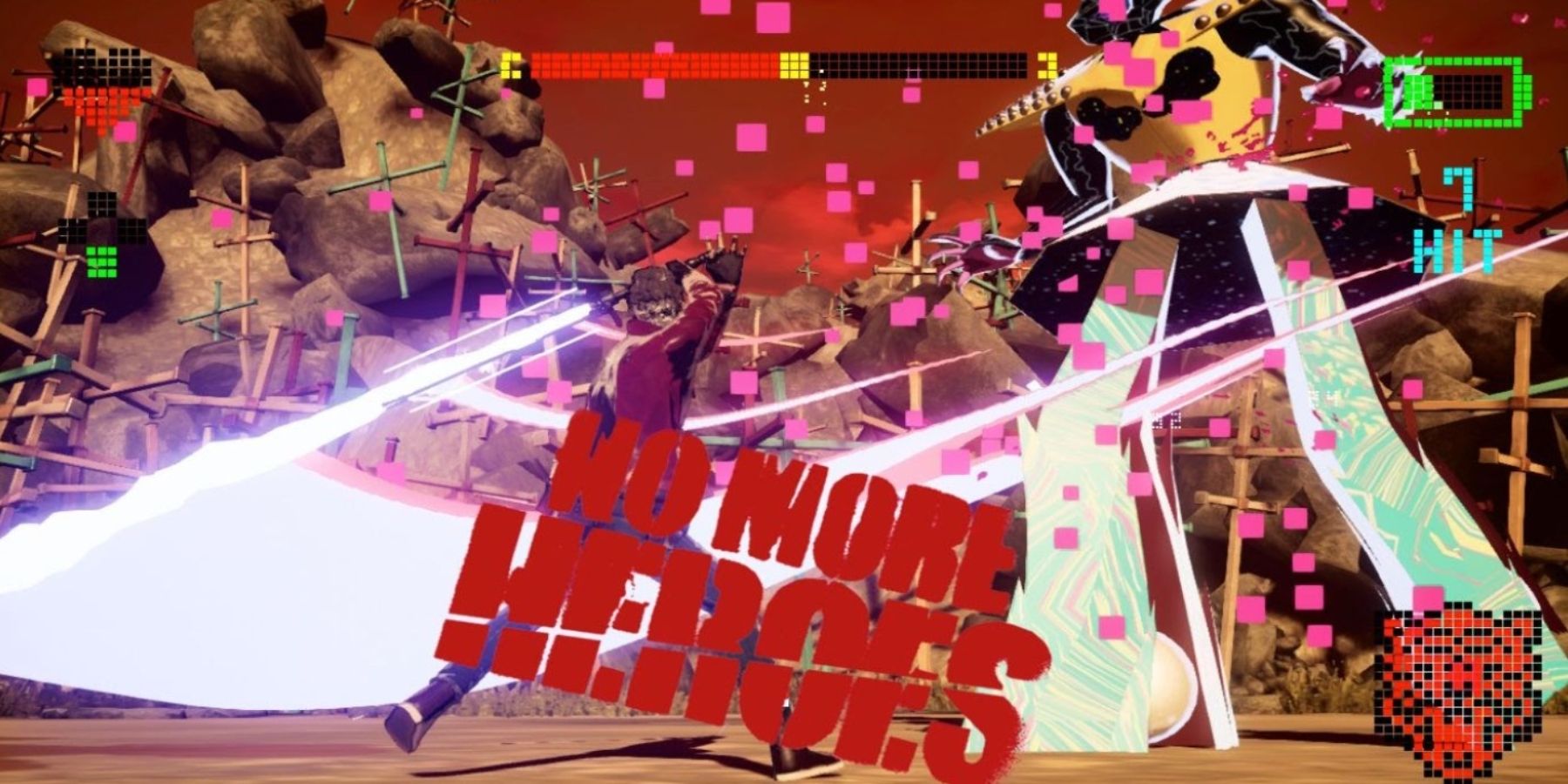no more heroes 3 fight logo