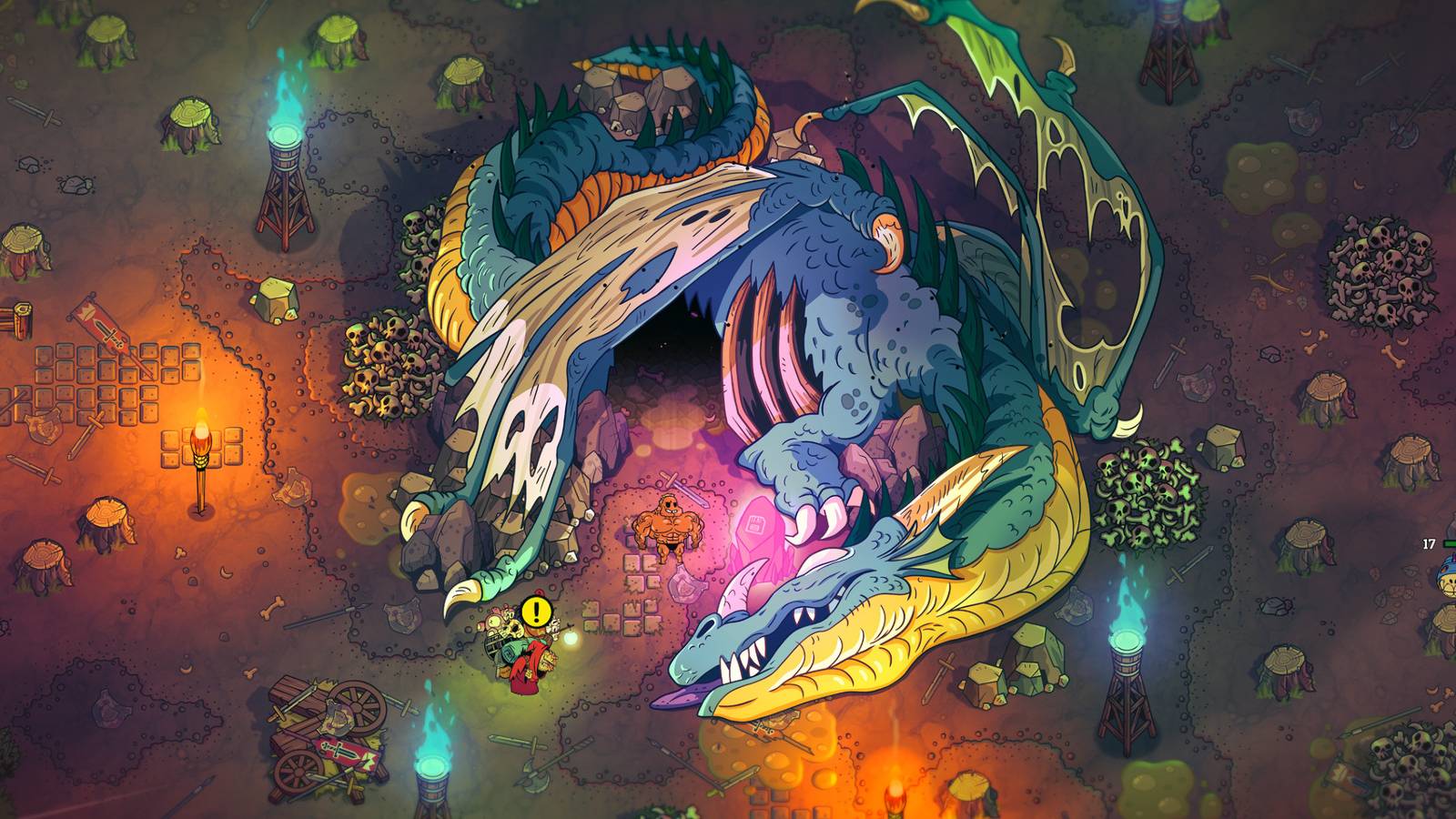 nobody saves the world dead dragon dungeon