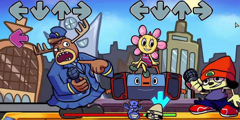 parappa-the-rapper-friday-night-funkin-mod-against-traffic-school