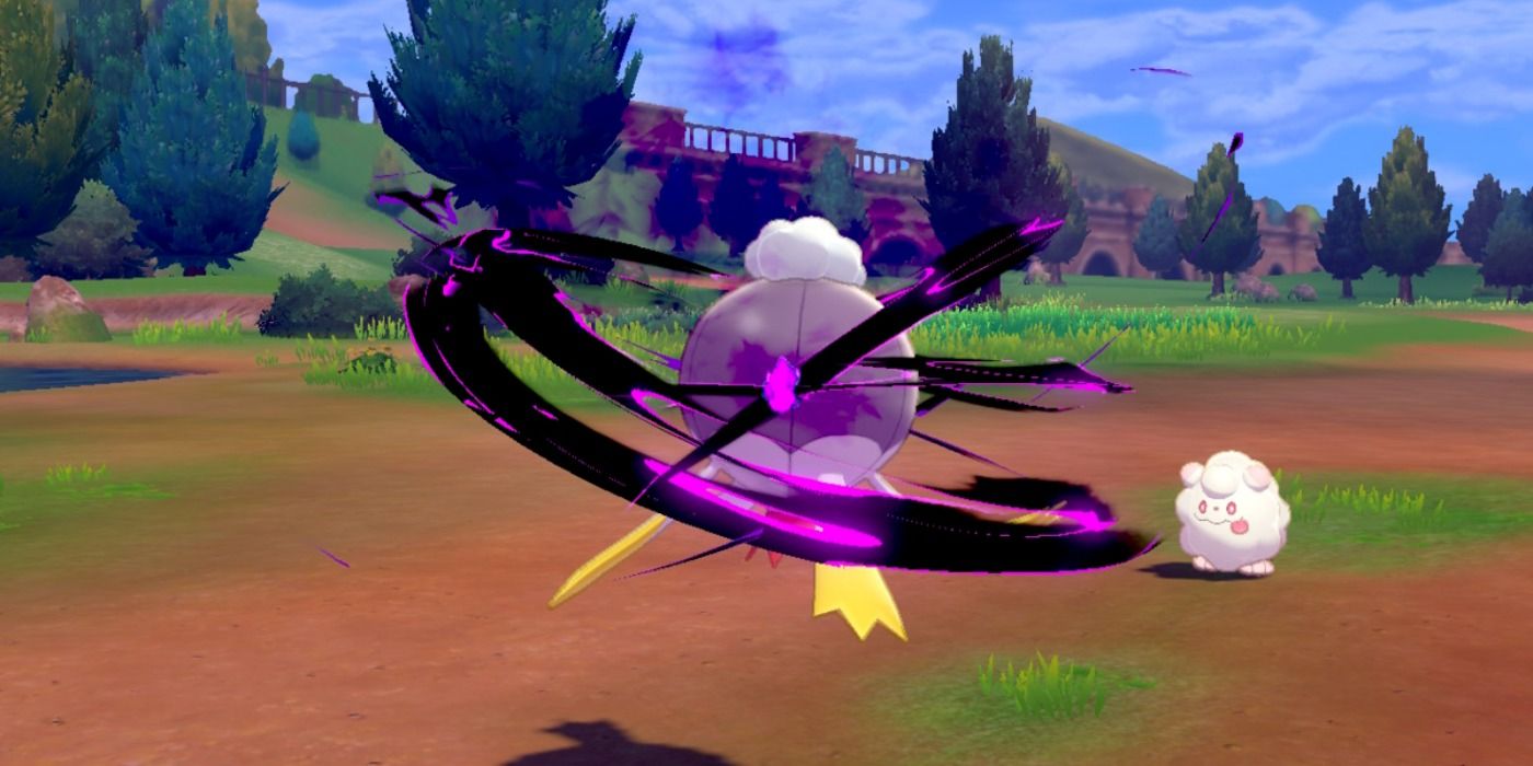 Меч и щит Nintendo Pokemon перемещаются по гексу
