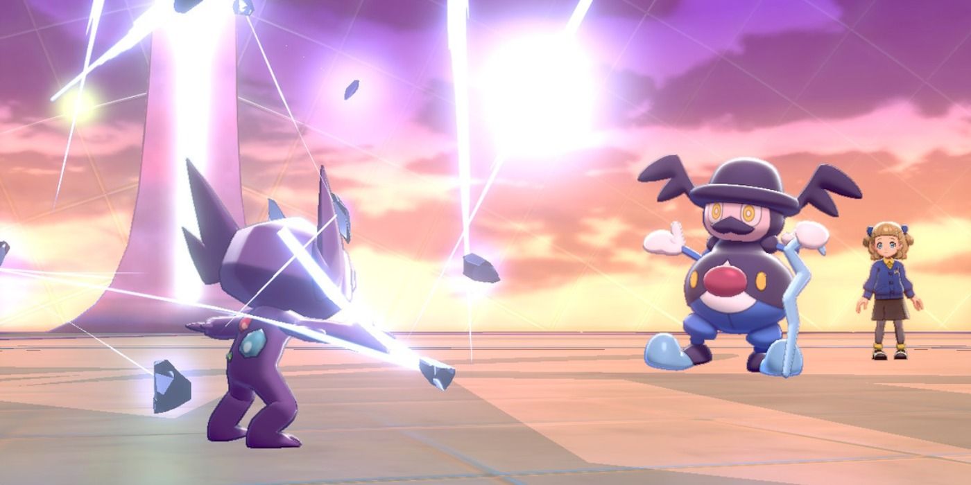 Nintendo Pokemon Sableye using the move Metal Burst