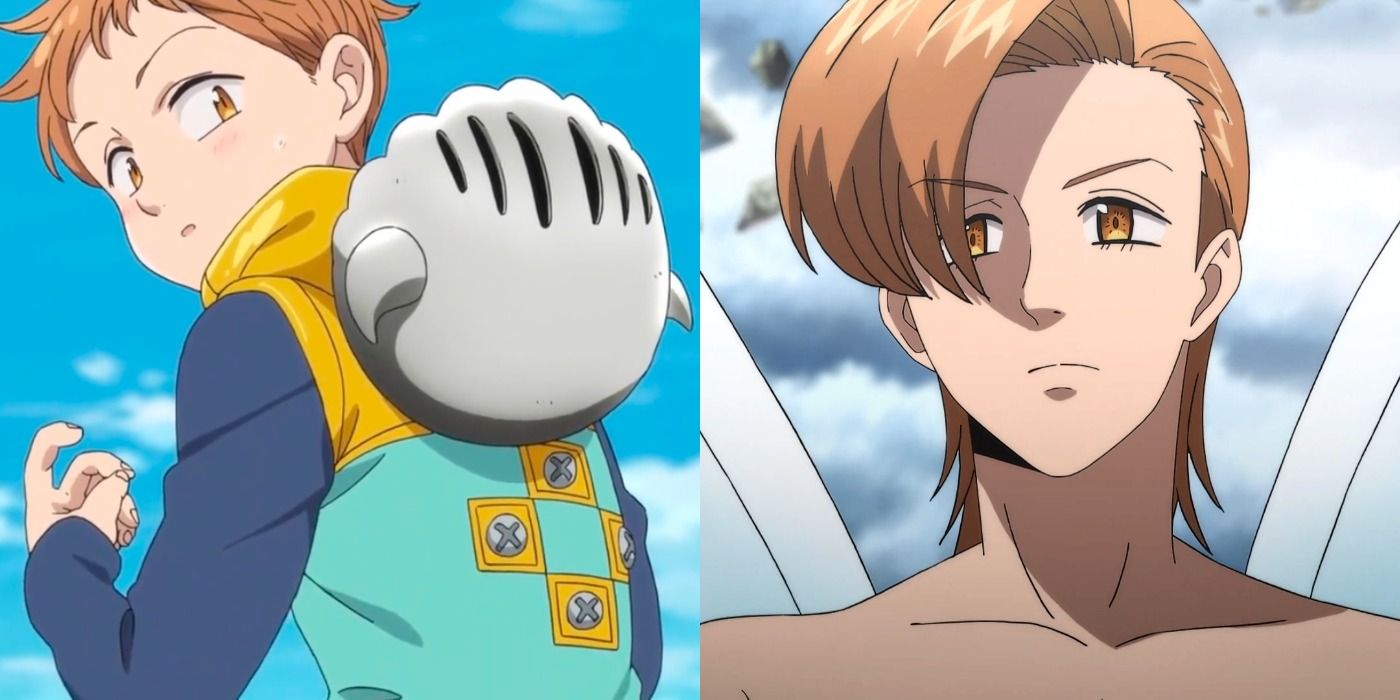 King from Seven Deadly Sins as child and as final form