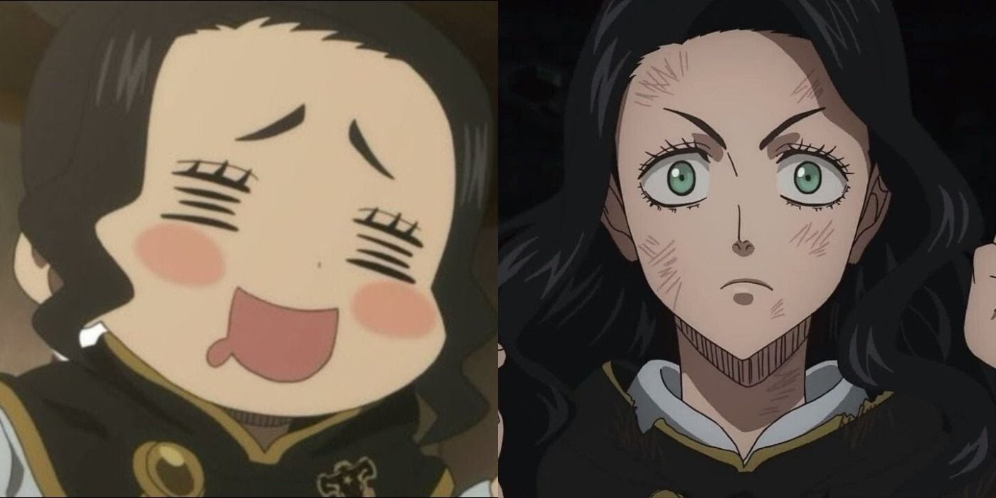 Charmy as hungry little girl and Charmy as more mature young woman