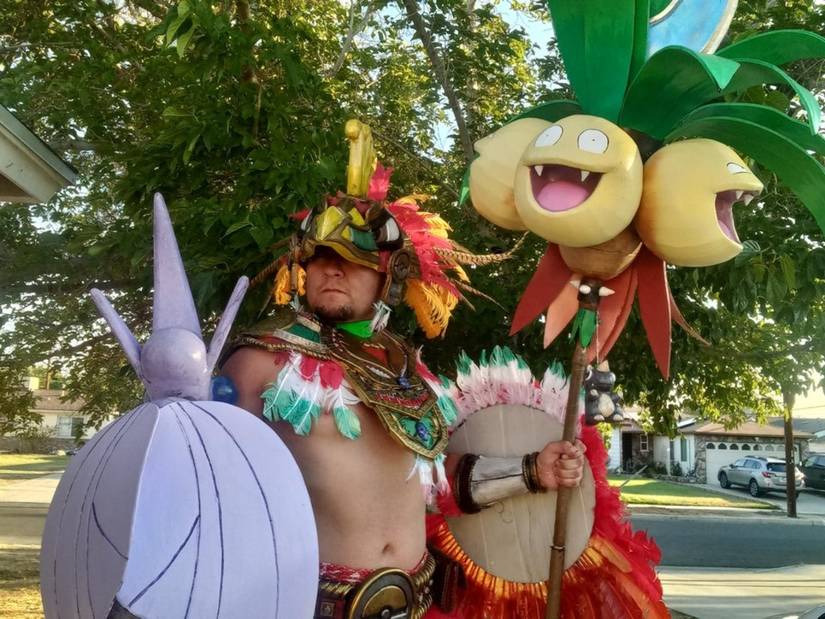 pokemon monster hunter cosplay combo 2