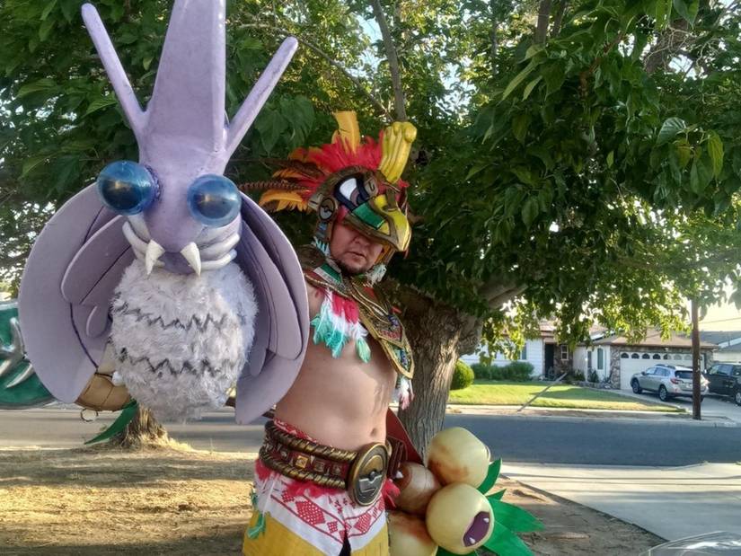 pokemon monster hunter cosplay combo