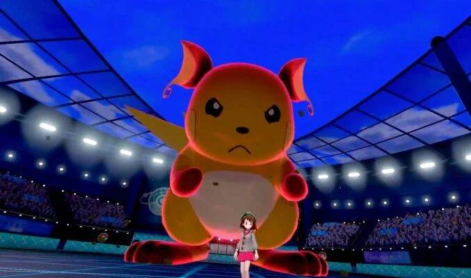 pokemon-sword-shield-dynamax-raichu image