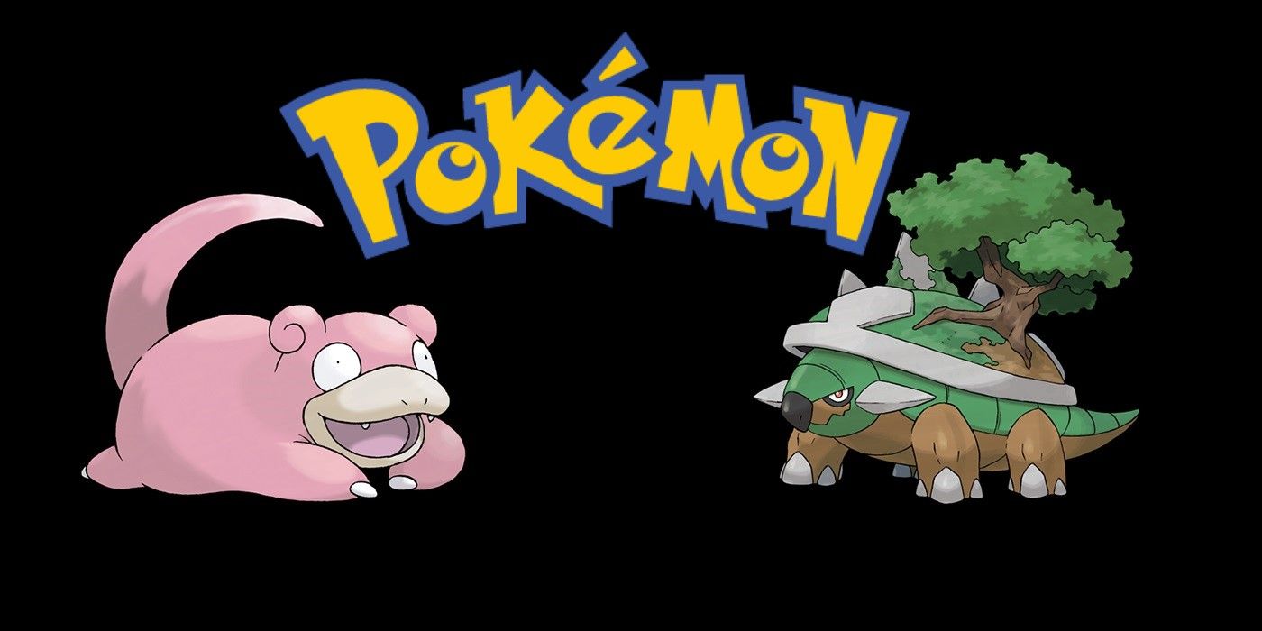 pokemon torterra slowpoke with logo