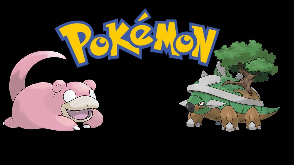 pokemon torterra slowpoke with logo