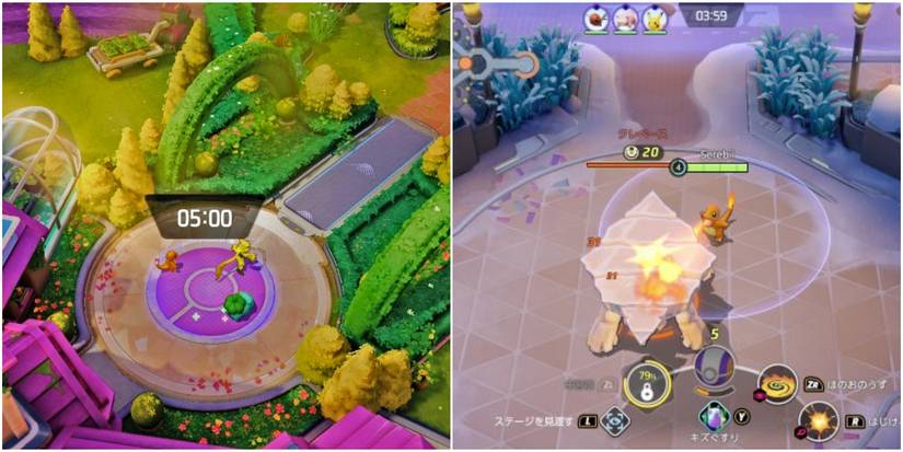 2 of the 3 locations for quick battles.