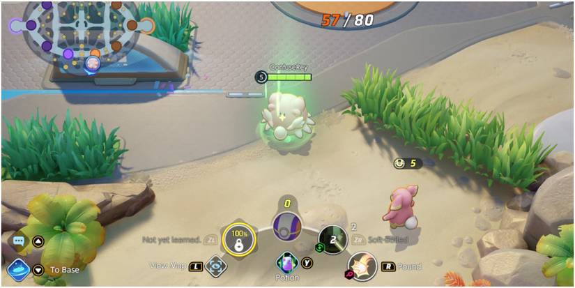 pokemon unite blissey using soft-boiled